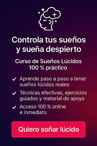 Banner curso de sueños lúcidos