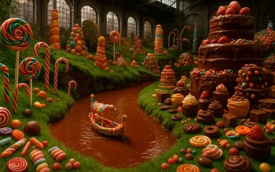 Mi sueño lúcido más dulce: de una calle de Londres a la fábrica de Willy Wonka