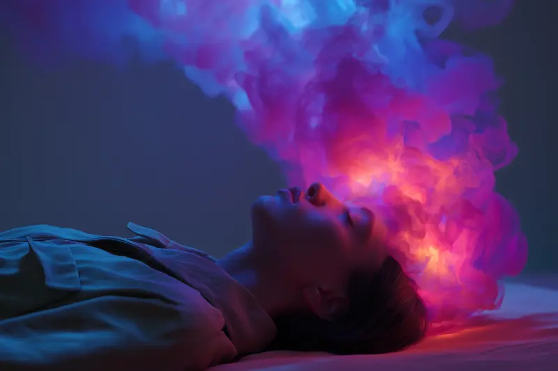 Relaja tu mente antes de dormirte