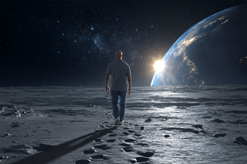 sueño lúcido en la Luna sueño lúcido en la Luna