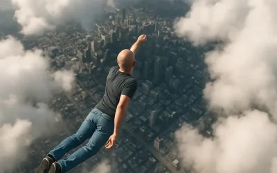 Volar en un sueño lúcido